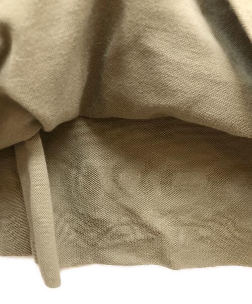 AURALEE（オーラリー）AURALEE (オーラリー) HIGH GAUGE PIQUE DOUBLE CLOTH HENLEY NECK カーキ サイズ:4の古着・服飾アイテム