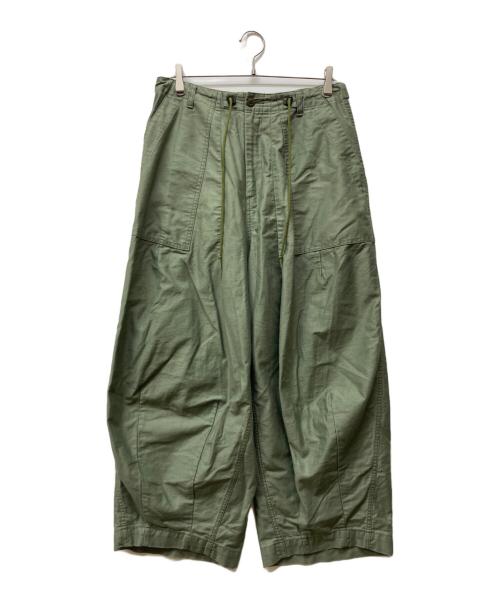 Needles（ニードルズ）Needles (ニードルズ) H.D. PANT -FATIGUE- オリーブ サイズ:Mの古着・服飾アイテム