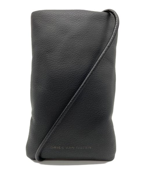 DRIES VAN NOTEN（ドリスヴァンノッテン）DRIES VAN NOTEN (ドリスヴァンノッテン) M.L.BAG ブラックの古着・服飾アイテム