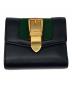 GUCCI（グッチ）の古着「シルヴィ コンパクトウォレット」｜ブラック