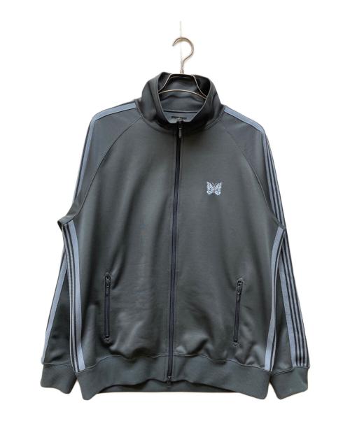 Needles（ニードルズ）Needles (ニードルズ) STUDIOUS (ステュディオス) 別注 TRACK JACKET POLY SMOOTH グレー サイズ:XLの古着・服飾アイテム