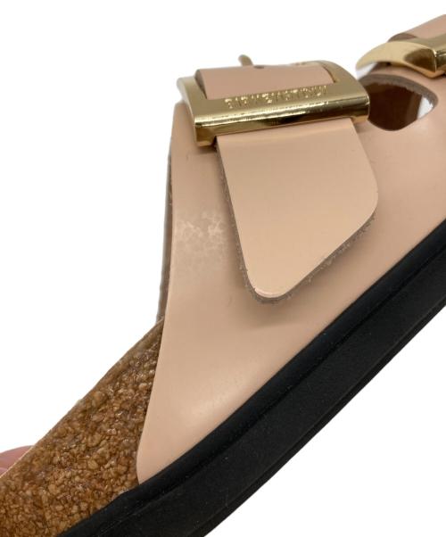 BIRKENSTOCK（ビルケンシュトック）BIRKENSTOCK (ビルケンシュトック) Arizona Droplet Buckle ピンク サイズ:SIZE 23cmの古着・服飾アイテム