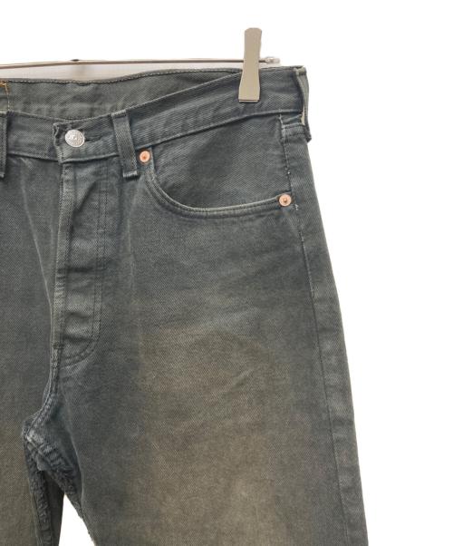LEVI'S（リーバイス）LEVI'S (リーバイス) 後染め501デニムパンツ ブラック サイズ:32の古着・服飾アイテム