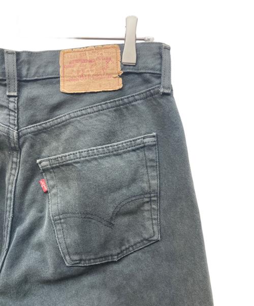 LEVI'S（リーバイス）LEVI'S (リーバイス) 後染め501デニムパンツ ブラック サイズ:32の古着・服飾アイテム