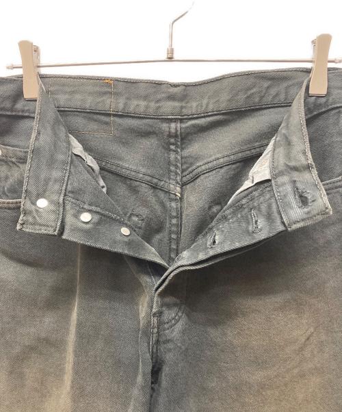 LEVI'S（リーバイス）LEVI'S (リーバイス) 後染め501デニムパンツ ブラック サイズ:32の古着・服飾アイテム