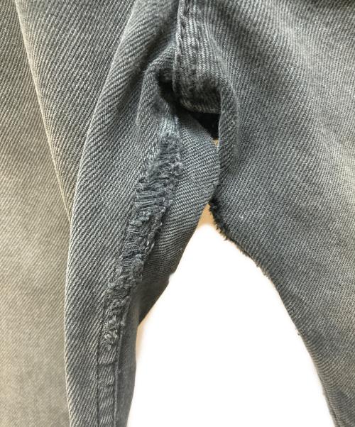 LEVI'S（リーバイス）LEVI'S (リーバイス) 後染め501デニムパンツ ブラック サイズ:32の古着・服飾アイテム