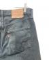 中古・古着 LEVI'S (リーバイス) 後染め501デニムパンツ ブラック サイズ:32：10000円