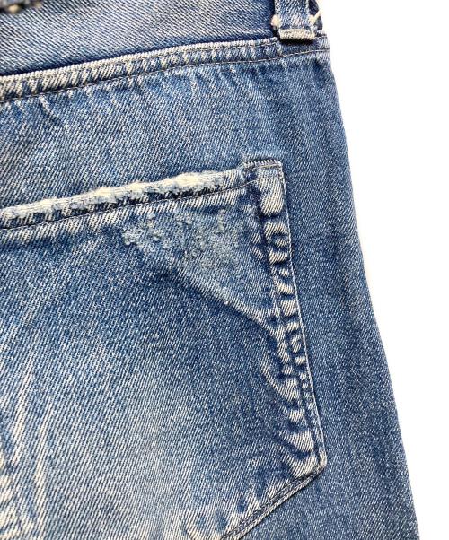 stussy（ステューシー）stussy (ステューシー) RED LINE シンチバックデニム ブルー サイズ:SIZE 32の古着・服飾アイテム