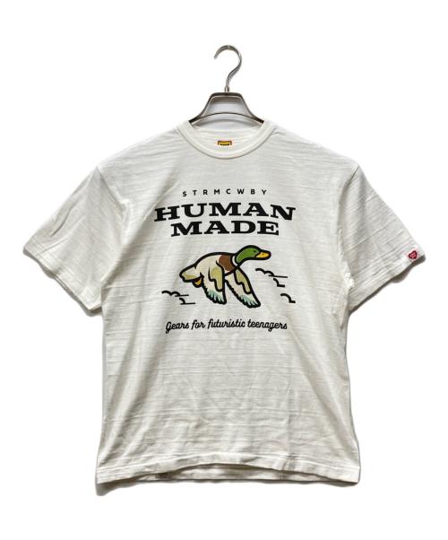 HUMAN MADE（ヒューマンメイド）HUMAN MADE (ヒューマンメイド) GRAPHIC T-SHIRT ホワイト サイズ:Lの古着・服飾アイテム