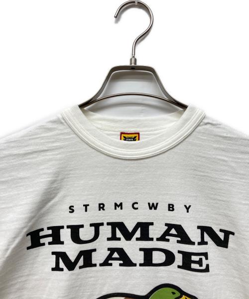 HUMAN MADE（ヒューマンメイド）HUMAN MADE (ヒューマンメイド) GRAPHIC T-SHIRT ホワイト サイズ:Lの古着・服飾アイテム
