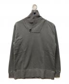 NIGEL CABOURNナイジェルケーボン）の古着「SHAWL COLLAR SWEAT SH -PIGMENT」｜ブラウン