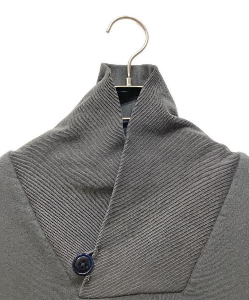 NIGEL CABOURN（ナイジェルケーボン）NIGEL CABOURN (ナイジェルケーボン) SHAWL COLLAR SWEAT SH -PIGMENT ブラウン サイズ:48 未使用品の古着・服飾アイテム