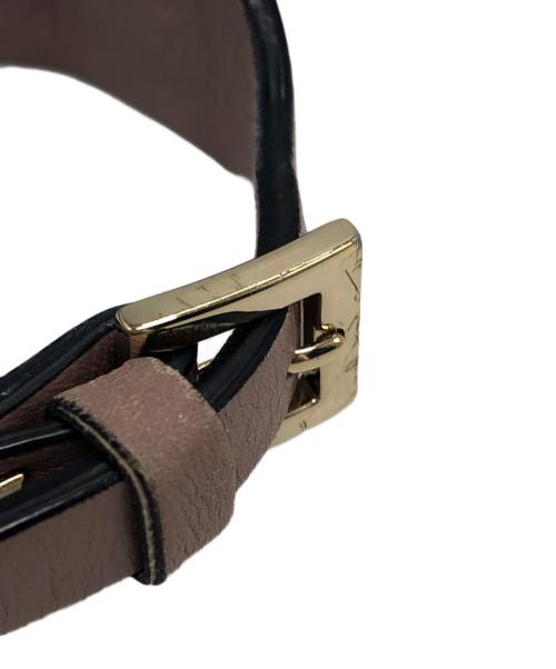 VALENTINO（ヴァレンティノ）VALENTINO (ヴァレンティノ) ロックスタッズブレスレット パープルの古着・服飾アイテム