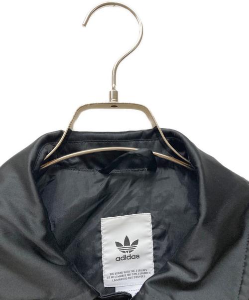 adidas Originals（アディダスオリジナル）adidas originals (アディダスオリジナル) Satin Coach JKT ブラック サイズ:Lの古着・服飾アイテム