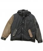 THE NORTHFACE PURPLELABEL×JOURNAL STANDARDザ・ノースフェイス パープルレーベル×ジャーナルスタンダード）の古着「別注 65/35 マウンテンショートダウン」｜ブラック×ブラウン