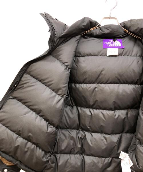 THE NORTHFACE PURPLELABEL（ザ・ノースフェイス パープルレーベル）THE NORTHFACE PURPLELABEL JOURNAL STANDARD (ジャーナルスタンダード) 別注 65/35 マウンテンショートダウン ブラック×ブラウン サイズ:SIZE XLの古着・服飾アイテム