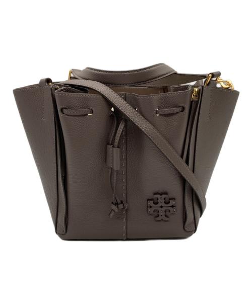 TORY BURCH（トリーバーチ）TORY BURCH (トリーバーチ) DRAGONFLY 2WAYバッグ グレーの古着・服飾アイテム