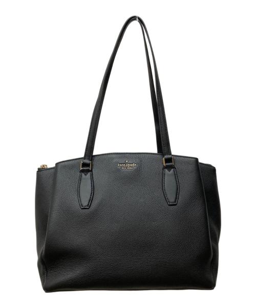 Kate Spade（ケイトスペード）Kate Spade (ケイトスペード) モネ ラージ トリプル コンパートメント トート ブラックの古着・服飾アイテム