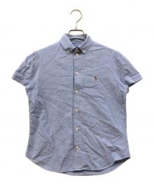 POLO RALPH LAUREN（ポロ・ラルフローレン）の古着「パフスリーブボタンダウンシャツ」｜ブルー