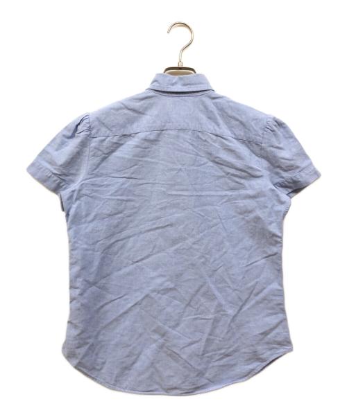POLO RALPH LAUREN（ポロ・ラルフローレン）POLO RALPH LAUREN (ポロ・ラルフローレン) パフスリーブボタンダウンシャツ ブルー サイズ:XSの古着・服飾アイテム