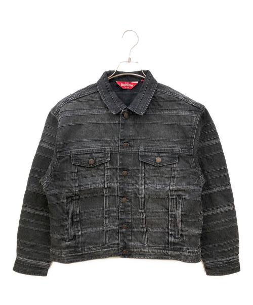SUPREME（シュプリーム）SUPREME (シュプリーム) 22FW Layered Denim Trucker Jacket グレー サイズ:Mの古着・服飾アイテム