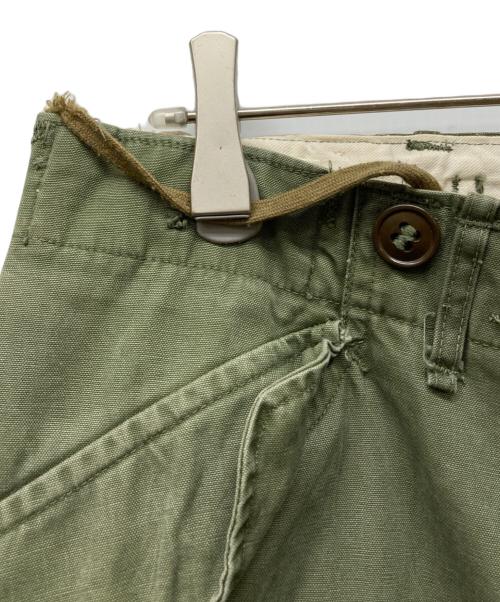 US ARMY（ユーエスアーミー）US ARMY (ユーエスアーミー) TROUSERES SHELL FIEDL M-1951 グリーン サイズ:31の古着・服飾アイテム