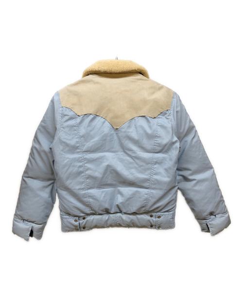 RockyMountainFeatherBed（ロッキーマウンテンフェザーベッド）RockyMountainFeatherBed (ロッキーマウンテンフェザーベッド) CHRISTY JACKET ダウンジャケット ベイビーブルー サイズ:SIZE　42の古着・服飾アイテム