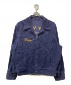LOOKルック）の古着「FFAジャケット」｜ネイビー