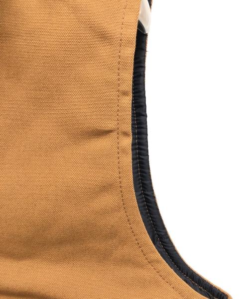CarHartt（カーハート）CarHartt (カーハート) RELAXED FIT ダックベスト ブラウン サイズ:Ｓの古着・服飾アイテム
