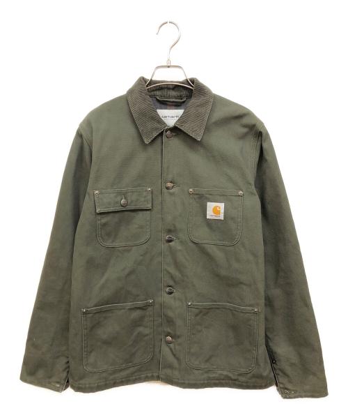 Carhartt WIP（カーハート ワークインプログレス）CARHARTT WIP (カーハート ワークインプログレス) MICHIGAN COAT オリーブ サイズ:Ｓの古着・服飾アイテム