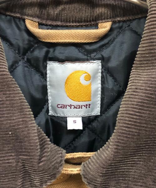 Carhartt WIP（カーハート ワークインプログレス）CARHARTT WIP (カーハート ワークインプログレス) Patta (パタ) CHORE PATTA/チョアパタ ブラウン×ブラック サイズ:Sの古着・服飾アイテム