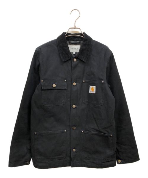 Carhartt WIP（カーハート ワークインプログレス）CARHARTT WIP (カーハート ワークインプログレス) MICHIGAN CHORE COAT／ミシガンチョアコート ブラック サイズ:Sの古着・服飾アイテム