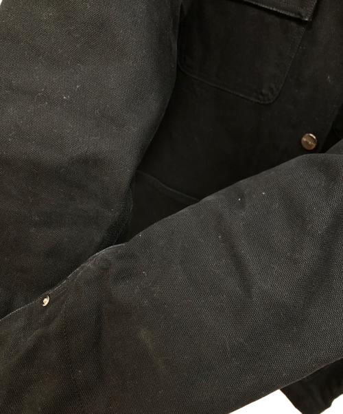 Carhartt WIP（カーハート ワークインプログレス）CARHARTT WIP (カーハート ワークインプログレス) MICHIGAN CHORE COAT／ミシガンチョアコート ブラック サイズ:Sの古着・服飾アイテム