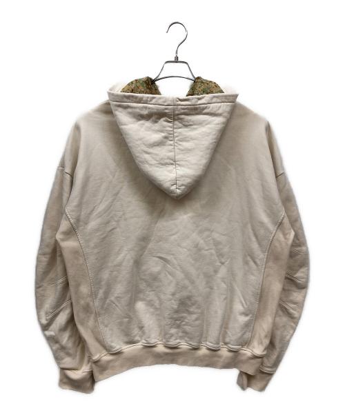 CVTVLIST（カタリスト）CVTVLIST (カタリスト) FLEECE ARCHED LOGO USUAL HOODIE アイボリー サイズ:SIZE 2の古着・服飾アイテム