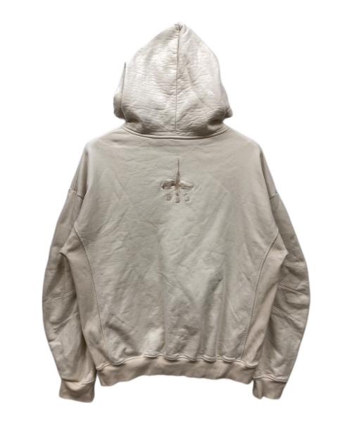 CVTVLIST（カタリスト）CVTVLIST (カタリスト) FLEECE ARCHED LOGO USUAL HOODIE アイボリー サイズ:SIZE 2の古着・服飾アイテム