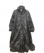 ISSEY MIYAKE FETEイッセイミヤケフェット）の古着「パラシュートコート」｜ブラック