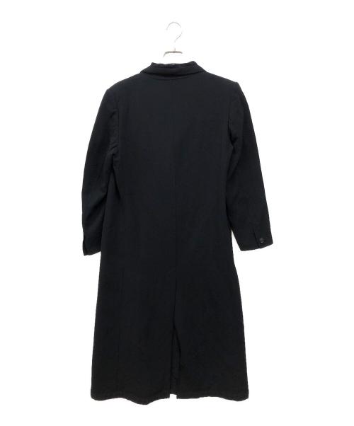 ISSEY MIYAKE（イッセイミヤケ）ISSEY MIYAKE (イッセイミヤケ) オールドショールカラーコート ブラック サイズ:Ｍの古着・服飾アイテム
