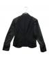 ISSEY MIYAKE (イッセイミヤケ) チャイナボタン パイピングジャケット ブラック サイズ:SIZE 2：19000円