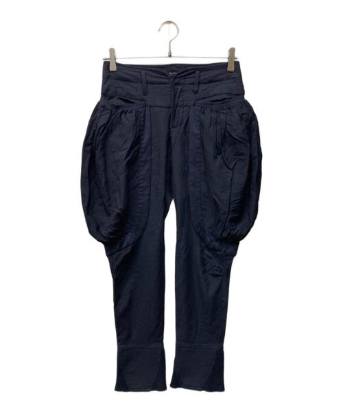UNDERCOVERISM（アンダーカバーイズム）UNDERCOVERISM (アンダーカバーイズム) ウールシルク ジョッパーズパンツ ネイビー サイズ:SIZE 2の古着・服飾アイテム