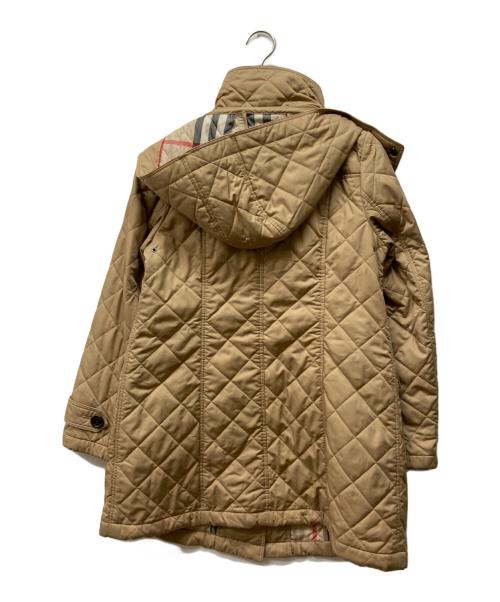 BURBERRY LONDON（バーバリーロンドン）BURBERRY LONDON (バーバリーロンドン) メガチェックライニングキルティングコート ブラウン サイズ:SIZE 44の古着・服飾アイテム