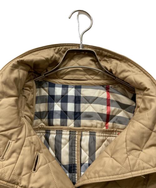 BURBERRY LONDON（バーバリーロンドン）BURBERRY LONDON (バーバリーロンドン) メガチェックライニングキルティングコート ブラウン サイズ:SIZE 44の古着・服飾アイテム