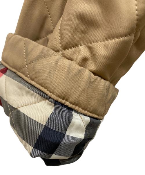 BURBERRY LONDON（バーバリーロンドン）BURBERRY LONDON (バーバリーロンドン) メガチェックライニングキルティングコート ブラウン サイズ:SIZE 44の古着・服飾アイテム