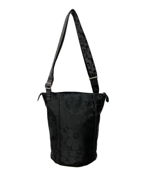 marimekko（マリメッコ）marimekko (マリメッコ) ALL DAY BUCKET UNIKKO ブラックの古着・服飾アイテム