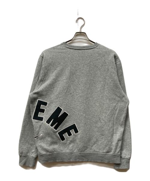 SUPREME（シュプリーム）Supreme (シュプリーム) NIKE (ナイキ) Arc Crewneck グレー サイズ:Mの古着・服飾アイテム