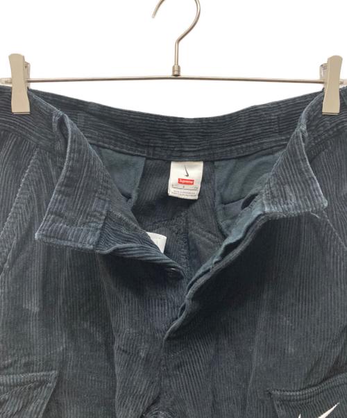 SUPREME（シュプリーム）Supreme (シュプリーム) NIKE (ナイキ) Arc Corduroy Cargo Pant ブラック サイズ:Sの古着・服飾アイテム
