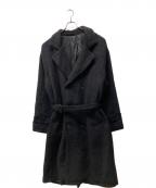 stussyステューシー）の古着「23AW Mohair Trench Coat」｜ブラック