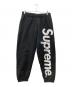 SUPREME（シュプリーム）の古着「Satin Applique Sweatpant」｜ブラック
