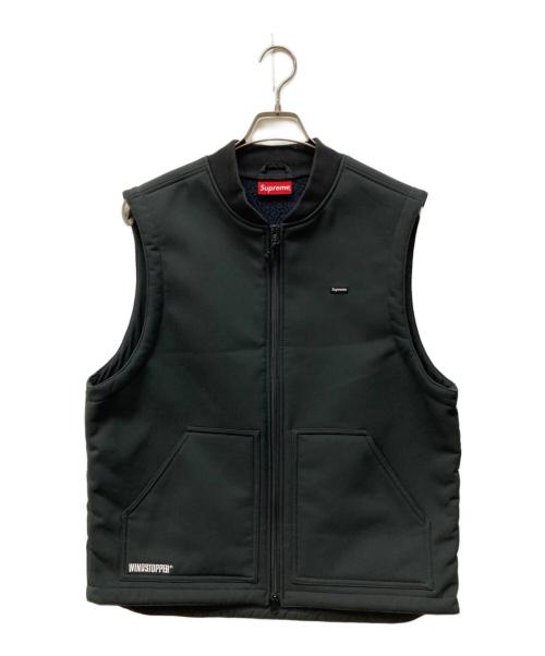 SUPREME（シュプリーム）Supreme (シュプリーム) 22FW WINDSTOPPER Work Vest ブラック サイズ:Ｍの古着・服飾アイテム
