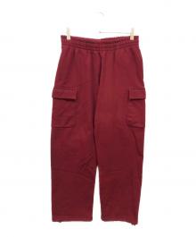 SUPREME（シュプリーム）の古着「22FW BOX CARGO SWEATPANT」｜レッド