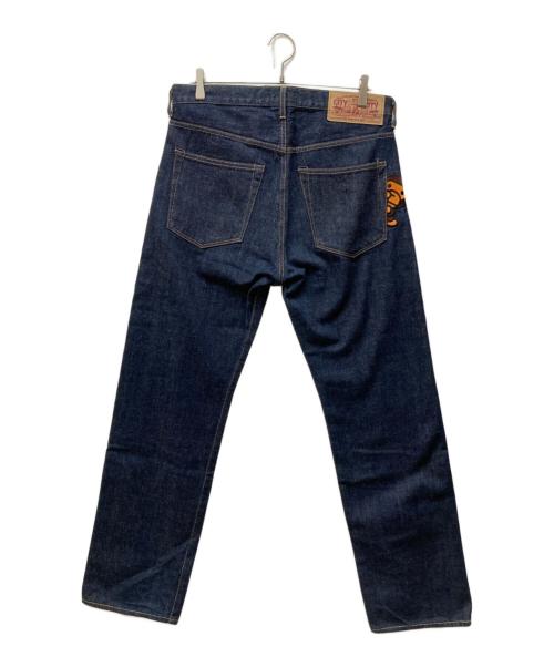 A BATHING APE（ア ベイシング エイプ）A BATHING APE (ア ベイシング エイプ) BABY MILO 刺繍デニム インディゴ サイズ:Mの古着・服飾アイテム